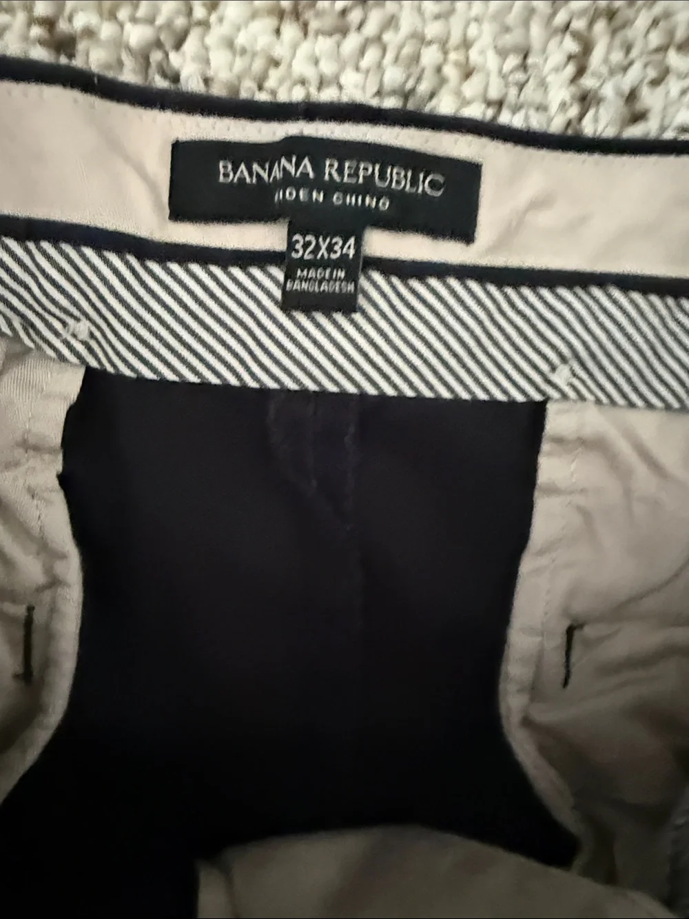 Banana Republic Men's Navy Chino Pants 20% off 2 or more
